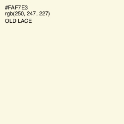 #FAF7E3 - Old Lace Color Image